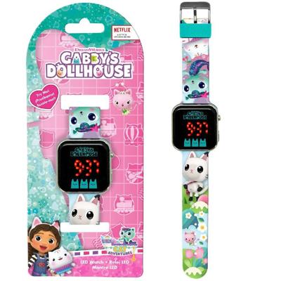Gabby's Dollhouse LED Horloge Gabby's Dollhouse LED Horloge