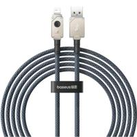 Baseus Unbreakable USB A naar iP kabel 2 m 5V-2.4A Zwart - thumbnail