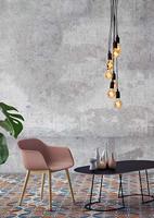 Lucide FIX - Hanglamp - 7xE27 - Zwart - thumbnail