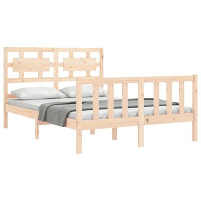 Bedframe zonder matras massief grenenhout 120x200 cm Bedframe zonder matras massief grenenhout 120x200 cm