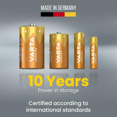 Varta 4103 alkaline batterij AAA geel 20 stuks