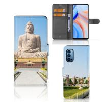 OPPO Reno 4 Pro 5G | Flip Cover | Boeddha - thumbnail