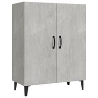 Dressoir 70x34x90 cm bewerkt hout betongrijs - thumbnail