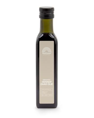 Mattisson Hennepzaadolie raw koudgeperst bio 250 Milliliter