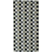 Cawö Cawo Lifestyle Karo Handdoek7047 Kiezelsteen-37 50x100 - thumbnail