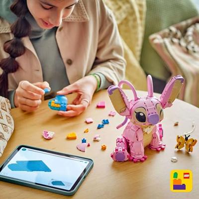 LEGO | Disney 43257 Engel Lilo & Stitch Bouwset voor Meisjes of Jongens vanaf 9 jaar