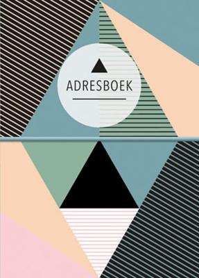 Deltas Paperstore: adresboek Triangles 14,6 cm Deltas Paperstore: adresboek Triangles 14,6 cm