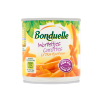 Bonduelle Worteltjes extra fijn 155g bij Jumbo - thumbnail