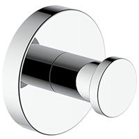 Wiesbaden Alonzo Handdoekhaak - Jashaak - Muurhaak - Groot - Chroom - thumbnail