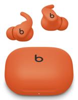 Beats - Powerbeats Fit - draadloze oortjes met ruisonderdrukking en een ultieme stabiele pasvorm, IPX4, tot 30 uur batterijduur met de oplaadcase. Compatibel met Apple en Android - sprankelend oranje - thumbnail