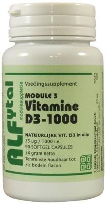 Alfytal Vitamine D3-1000 90 Softgels