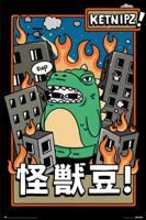 Poster Ketnipz - Beanzilla 61x91,5cm - thumbnail