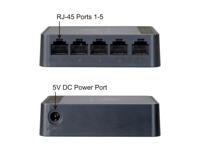 LevelOne FEU-0512 netwerk-switch Fast Ethernet (10/100) Zwart - thumbnail