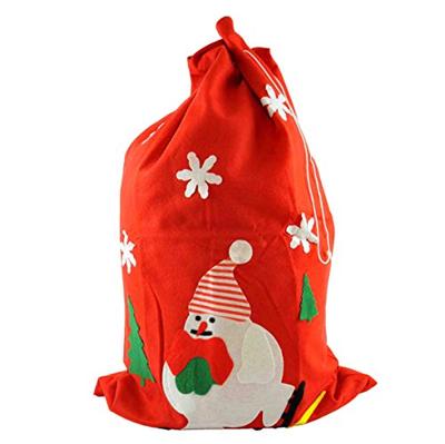 Santa Claus Snowman Cadeauzak