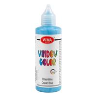 Creativ Company Window color sticker en glasverf - lichtblauw, 90ml - thumbnail