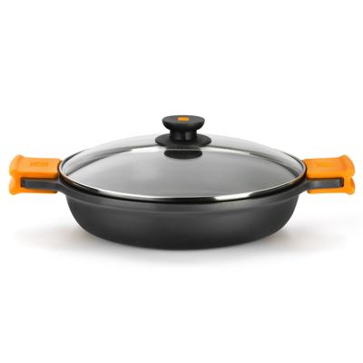 Kookpot BRA Braisogona_A270524 Ø 24 cm Zwart Metaal Aluminium Gehard aluminium Gegoten aluminium 5 L