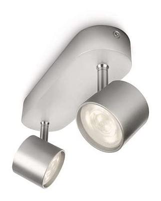 Philips Plafondspot LedMy Living Star 2-lichts metaalgrijs - 562424816