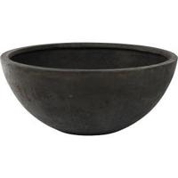 Ter Steege Static bloempot Bowl 76x31 cm zwart - thumbnail
