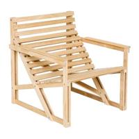 Weltevree Patio Easy Chair Loungestoel - Naturel - thumbnail