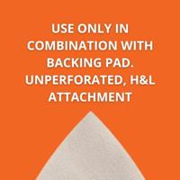 Fein 63717179016 Deltaschuurpapier Ongeperforeerd Korrelgrootte (num) 500 Hoekmaat 80 mm 50 stuk(s) - thumbnail