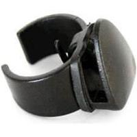 Hesling jasbeschermer clip 20mm anti slip zwart - thumbnail