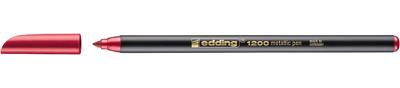 Fineliner edding 1200 f metallic rood