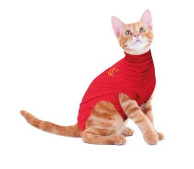Medical Pet Shirt, Katten, XXX-Klein, Rood