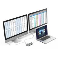 Hama USB-C dockingstation Geschikt voor merk (dockingstation): Apple MacBook Incl. laadfunctie, USB-C Power Delivery - thumbnail