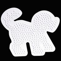Hama strijkkralen grondplaat hond - thumbnail