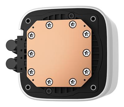 DeepCool LE240 WH V2 Processor Alles-in-één vloeistofkoeler 12 cm Wit 1 stuk(s)