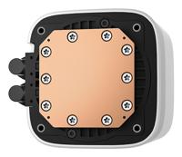 DeepCool LE240 WH V2 Processor Alles-in-één vloeistofkoeler 12 cm Wit 1 stuk(s) - thumbnail