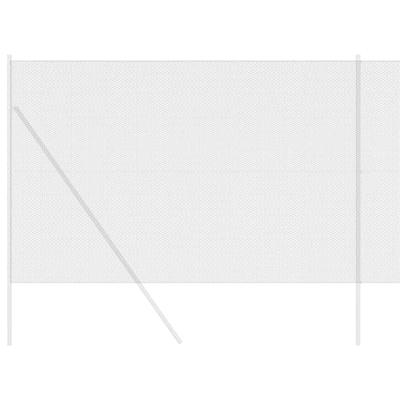 VidaXL Hexagon hek grijs 1,6 x 50 m pvc