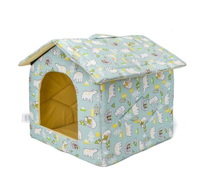 Nobleza Kattenmand - Huisje - Maat S - 43x39x33 cm