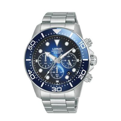 Lorus herenhorloge Quartz Chronograaf 43 mm RT343JX9 Lorus herenhorloge Quartz Chronograaf 43 mm RT343JX9