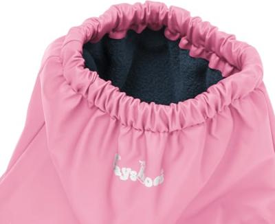 Playshoes overschoenen fleece gevoerd Uni Lichtroze-M