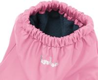 Playshoes overschoenen fleece gevoerd Uni Lichtroze-M - thumbnail