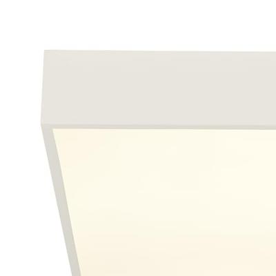 Searchlight Badkamer plafondlampZeus vierkant wit - 72370WH