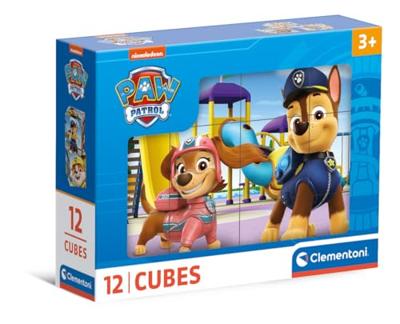 Clementoni blokpuzzel paw patrol, 12st. - thumbnail