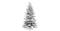 Kunstkerstboom snowy Alaskan fir 300cm - thumbnail