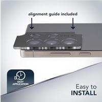 Cellularline CAMERARINGGALS25U Cameraprotector (glas) Samsung Galaxy S25 Ultra 1 stuk(s) - thumbnail