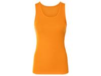 esmara Dames geribbelde top (Oranje, S (36/38)) - thumbnail