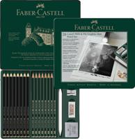 Faber Castell FC-115224 Castell 9000 en Pitt Grafietpotloden 16 Stuks - thumbnail