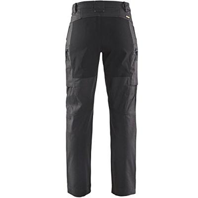 Blåkläder Dames Service werkbroek stretch 71591146 | Donkergrijs/Zwart | Maat 36 - 7330509484944