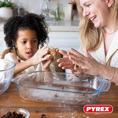 Set met ovenschalen Pyrex Transparant 4 Onderdelen