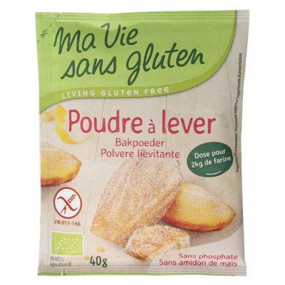 Ma Vie Sans Bakpoeder glutenvrij bio 40 Gram