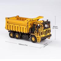 Robotime Dump truck houten bouwpakket - thumbnail