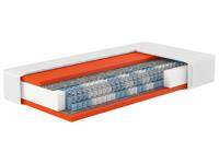 Hn8 Schlafsysteme Pocketvering matras Dynamic (Extra stevig (H4), 100 x 200 cm) - thumbnail