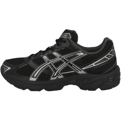 Asics Gel-1130 Sneakers Zwart/Zilver - Maat 46.5 - Kleur: ZilverZwart | Soccerfanshop Asics Gel-1130 Sneakers Zwart/Zilver - Maat 46.5 - Kleur: ZilverZwart | Soccerfanshop