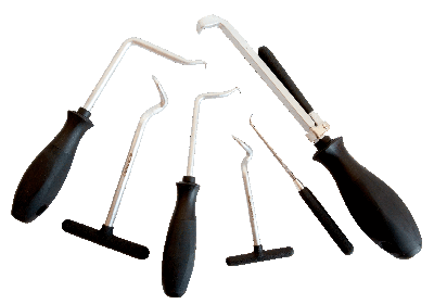 Bahco afdichtingverwijderset | 2633HD/S6 Bahco afdichtingverwijderset | 2633HD/S6