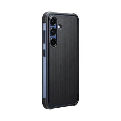 Samsung Galaxy S25 Rugged Case Telefoonhoesje Zwart - thumbnail